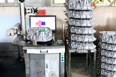 M&aacute;quina de codifica&ccedil;&atilde;o a laser