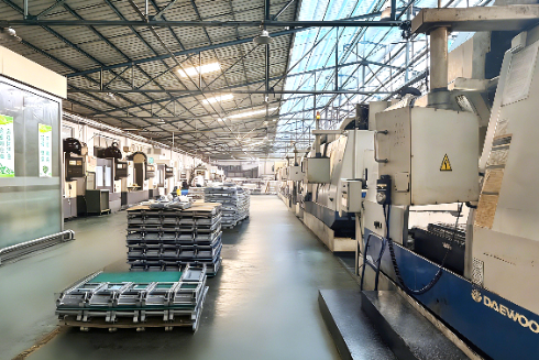 Oficina de usinagem CNC