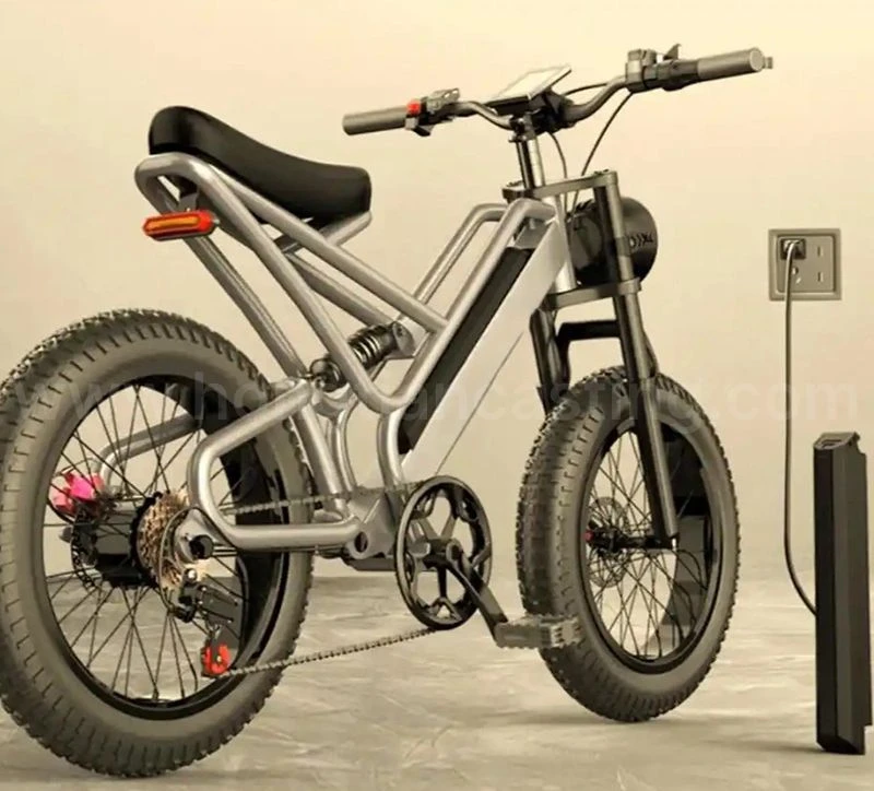 Cabe&ccedil;a da junta do quadro da bicicleta el&eacute;trica