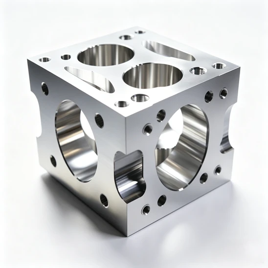 Corpo de v&aacute;lvula de precis&atilde;o industrial: fundi&ccedil;&atilde;o de precis&atilde;o + solu&ccedil;&atilde;o de acabamento CNC de 4 eixos