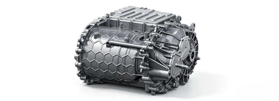 Carcaça de motor de veículo de nova energia: fundição sob pressão + solução de usinagem de precisão CNC de 5 eixos